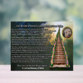 Personnalisable Rainbow Bridge Pet Memorial (Neutre)