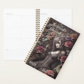personnalisable - "Rose sorcier gothique" (Devant avec enveloppe)