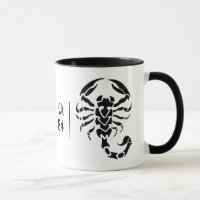 Personnalisable - scorpion et votre tasse