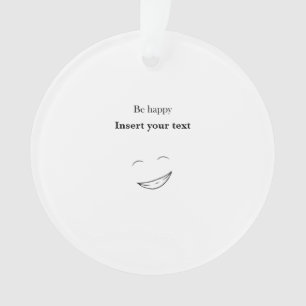 Personnalisable Soyez heureux