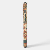 Personnalisable Turquoise Rose Peach Orange Paisle (Côté gauche)