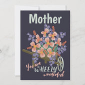 Personnalisable "WHEELY merveilleux" - Carte de vo (Devant)