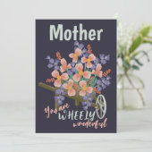 Personnalisable "WHEELY merveilleux" - Carte de vo (Debout devant)