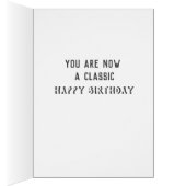 personnalisation Anniversaire humour classique voi (Intérieur (Droit))