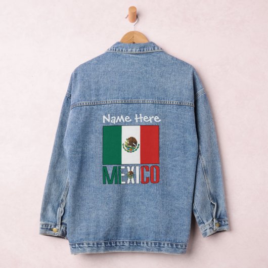 Personnalisation blanche du drapeau mexicain (Hangar)