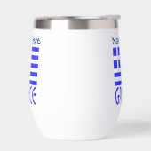 Personnalisation bleue de la Grèce et du drapeau g (Gauche)