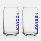 Personnalisation bleue de la Grèce et du drapeau g (Droite)