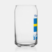 Personnalisation Bleue du Drapeau Suédois et de la (Droite)