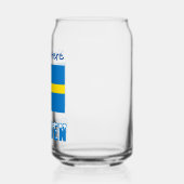 Personnalisation Bleue du Drapeau Suédois et de la (Gauche)