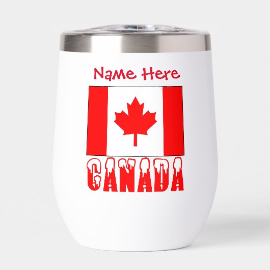 Personnalisation canadienne du drapeau rouge (Avant)