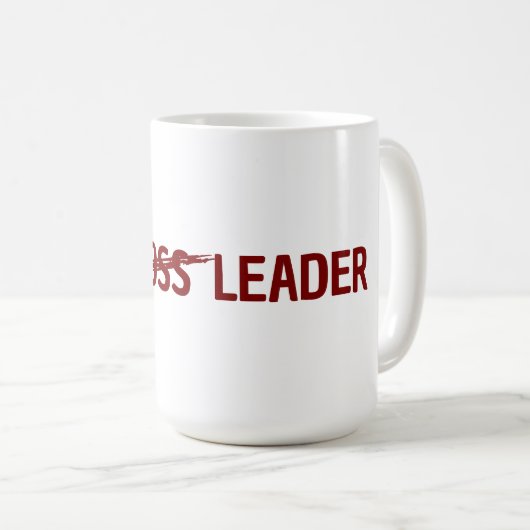 Personnalisation combo mug iam leader pas de bogue (Devant droit)