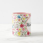 Personnalisation de la florale de Mug (Centre)