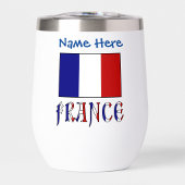 Personnalisation de la France et du drapeau bleu