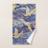 Personnalisation de la grue japonaise (Serviette à main)