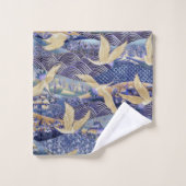 Personnalisation de la grue japonaise (Gant de toilette)