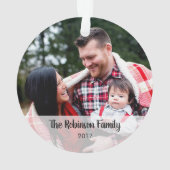 Personnalisation de l'ornement acrylique photo (dos)