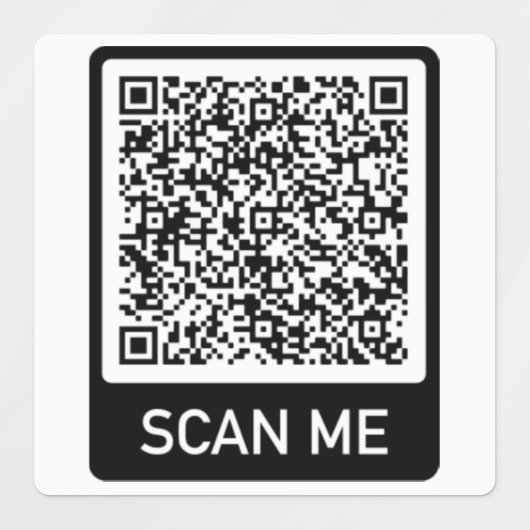 Personnalisation de vos Étiquettes de code QR - Ex (Design 1)