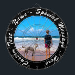 Personnalisation de votre Cible de flechettes phot<br><div class="desc">Photo et Cible de flechettes de texte personnalisés - Unique votre propre design Famille personnalisée / Amis ou Tableaux d'affichage personnels Cadeau - Ajouter votre photo / Texte / plus - Redimensionner et déplacer ou supprimer et ajouter des éléments / image avec l'outil de personnalisation! Choisissez les polices / taille...</div>