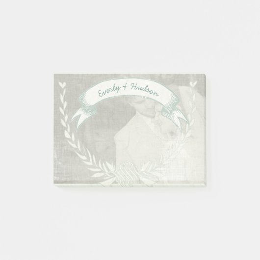 Personnalisation de votre photo Mongram Post-it® N (Devant)