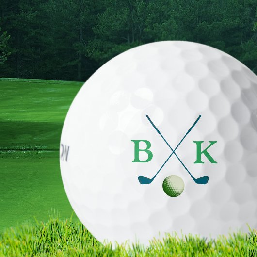 Personnalisation des balles de golf avec initiales