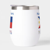 Personnalisation du drapeau philippin bleu (Droite)