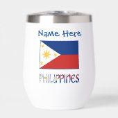 Personnalisation du drapeau philippin bleu (Avant)