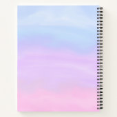 Personnalisation du nom Carnet Unicorn (Dos)