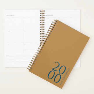 Personnalisation du planificateur hebdomadaire per