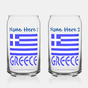 Personnalisation Grèce et Drapeau Grec Bleu