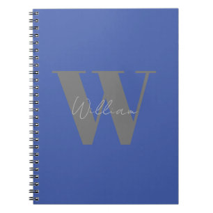personnalisation Monogramme nom Carnet pour Lui