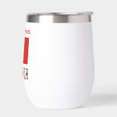 Personnalisation rouge du drapeau albanais (Gauche)