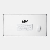personnalisation tapis de bureau "Iam Leader pas b (Clavier et souris)