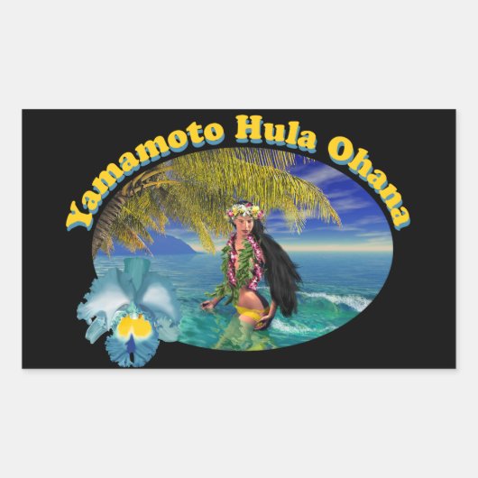 Personnalisation Tropicale Pour Stickers Yamamoto (Devant)