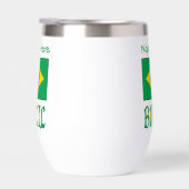 Personnalisation verte du drapeau brésilien (Droite)