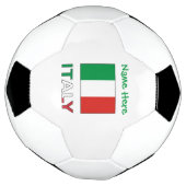 Personnalisation verte du drapeau italien en Itali (Tourné)