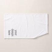 Personnalisé (Serviette à main)