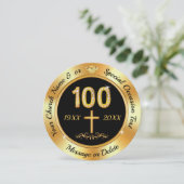 Personnalisé, 100 ans d'église, Invitations (Debout devant)