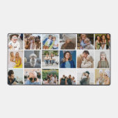 Personnalisé 18 Grille photo Collage moderne (Recto)