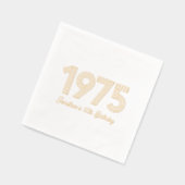 Personnalisé 1975 50e Anniversaire Foil empilé ser (Gauche)