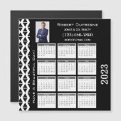 Personnalisé 2023 Ajouter Photo ou logo Magnet (Devant / Derrière)