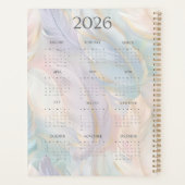 Personnalisé 2026 Boho Feather Psalms Bible Verse (Dos)