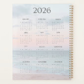 Personnalisé 2026 Ocean Beach Psaumes Bible Verse (Dos)