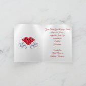 Personnalisé, 40e anniversaire Merci Cartes (Intérieur)