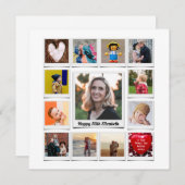 Personnalisé 50e anniversaire Modèle photo moderne (Devant / Derrière)