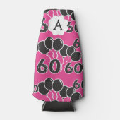 Personnalisé 60e anniversaire PINK Glacière boutei (Devant)