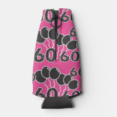 Personnalisé 60e anniversaire PINK Glacière boutei (Dos)