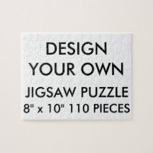Personnalisé 8"x10" Jigsaw Puzzle 110 Pc.