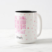 Personnalisé 9e anniversaire drôle couple Mug (Devant droit)