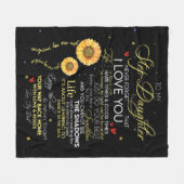 Personnalisé À La Couverture De Ma Fille-Pas (Devant (Horizontal))