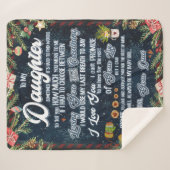 Personnalisé À Ma Fille De La Couverture De Ton Pè (Devant (Horizontal))